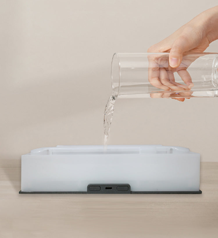 Flame Diffuser Humidifier - Ultrasonic Aroma Diffuser with USB - 200ml Essential Oil Diffuser for Cool Mist Humidification - HIVAGI®