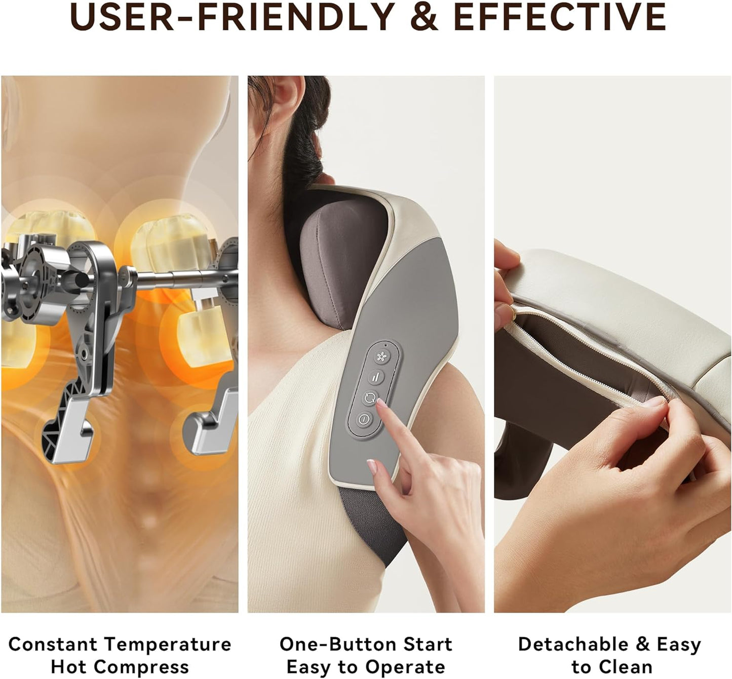 Relieve Discomfort with Our Innovative Shoulder Neck Massager - Your Solution to Pain-Free Living! - HIVAGI®