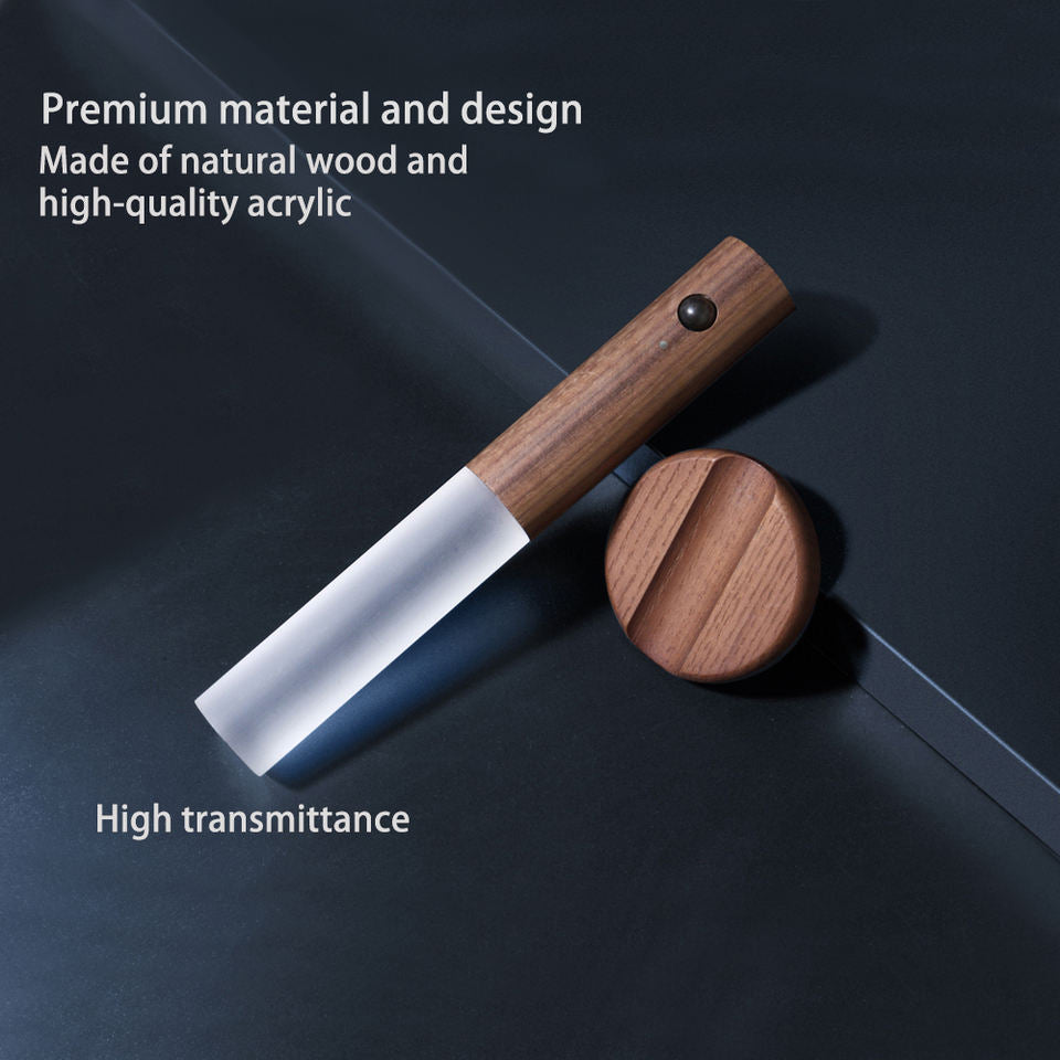 HIVAGI® Portable Motion Sensor Night Light | Rechargeable & Magnetic | Versatile Lighting for Home, Bedroom, Bathroom. - HIVAGI®