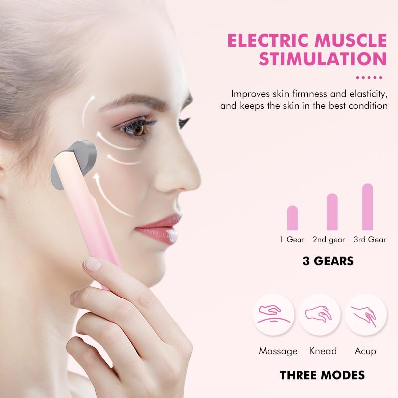 Red Light Therapy Wand: Red Light Therapy for Face & Eyes - Anti-Aging, Acne Treatment, Skin Rejuvenation.