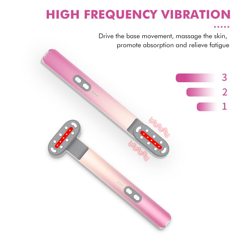 Red Light Therapy Wand: Red Light Therapy for Face & Eyes - Anti-Aging, Acne Treatment, Skin Rejuvenation.