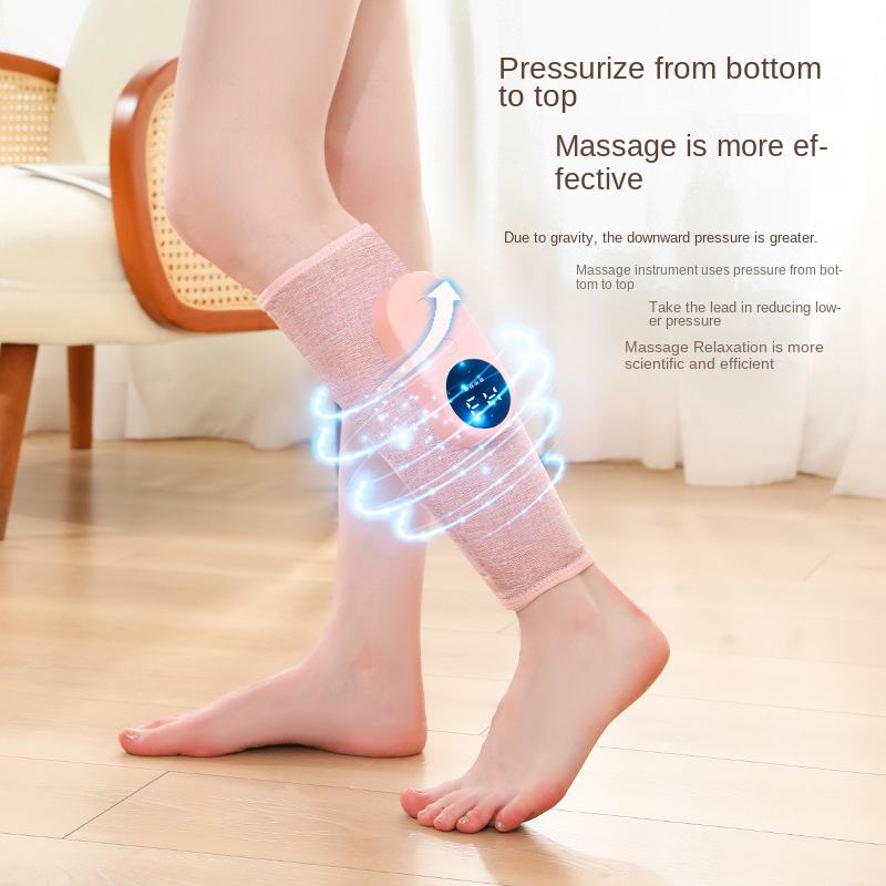 HIVAGI® Leg Massager with Heat, Air Compression Calf Massager, for Edema and Circulation and Muscles Relaxation. - HIVAGI®