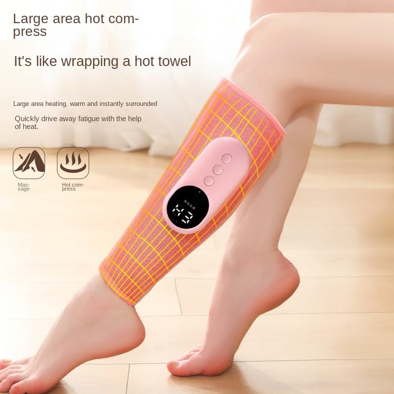 HIVAGI® Leg Massager with Heat, Air Compression Calf Massager, for Edema and Circulation and Muscles Relaxation. - HIVAGI®