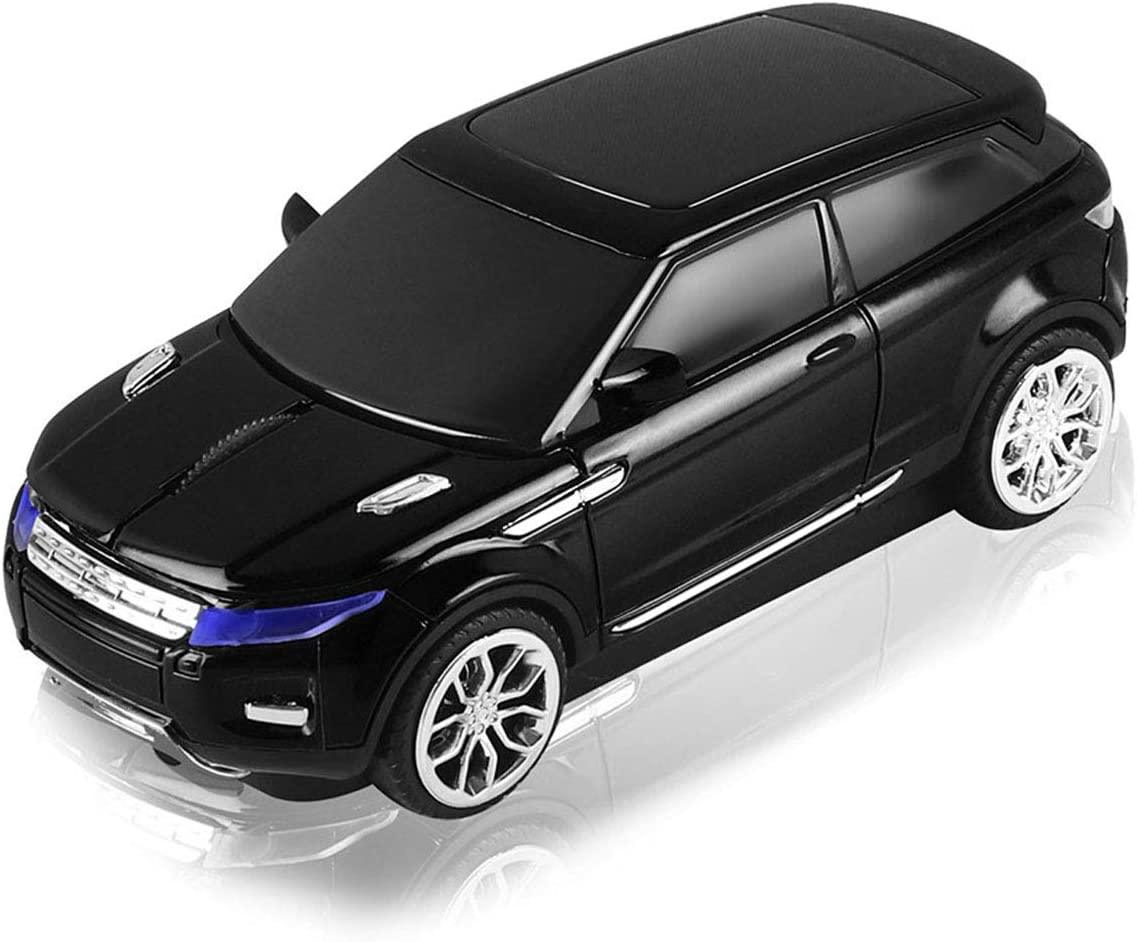 HIVAGI® Wireless Cool SUV Car Shape Mouse With USB Receiver (Black). - HIVAGI®