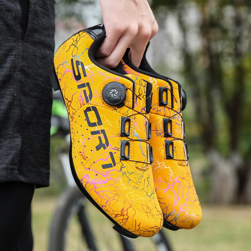 HIVAGI® Cycling Shoe Road Bike Indoor Riding Shoe for Men and Women. - HIVAGI®