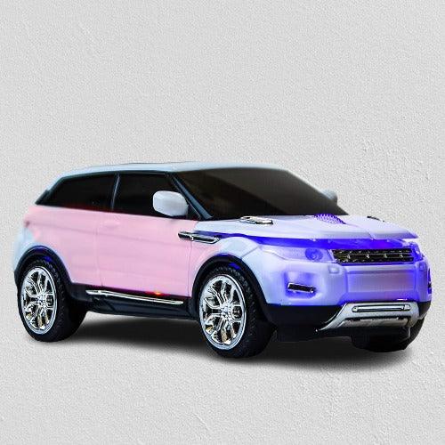 HIVAGI® Wireless Cool SUV Car Shape Mouse With USB Receiver (White). - HIVAGI®