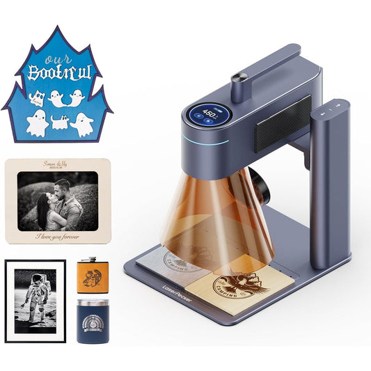 LaserPecker LP4 Dual-Laser Engraver – Best 8K Precision Laser Cutter for Metal, Wood, Jewelry & Acrylic [2025 Edition].