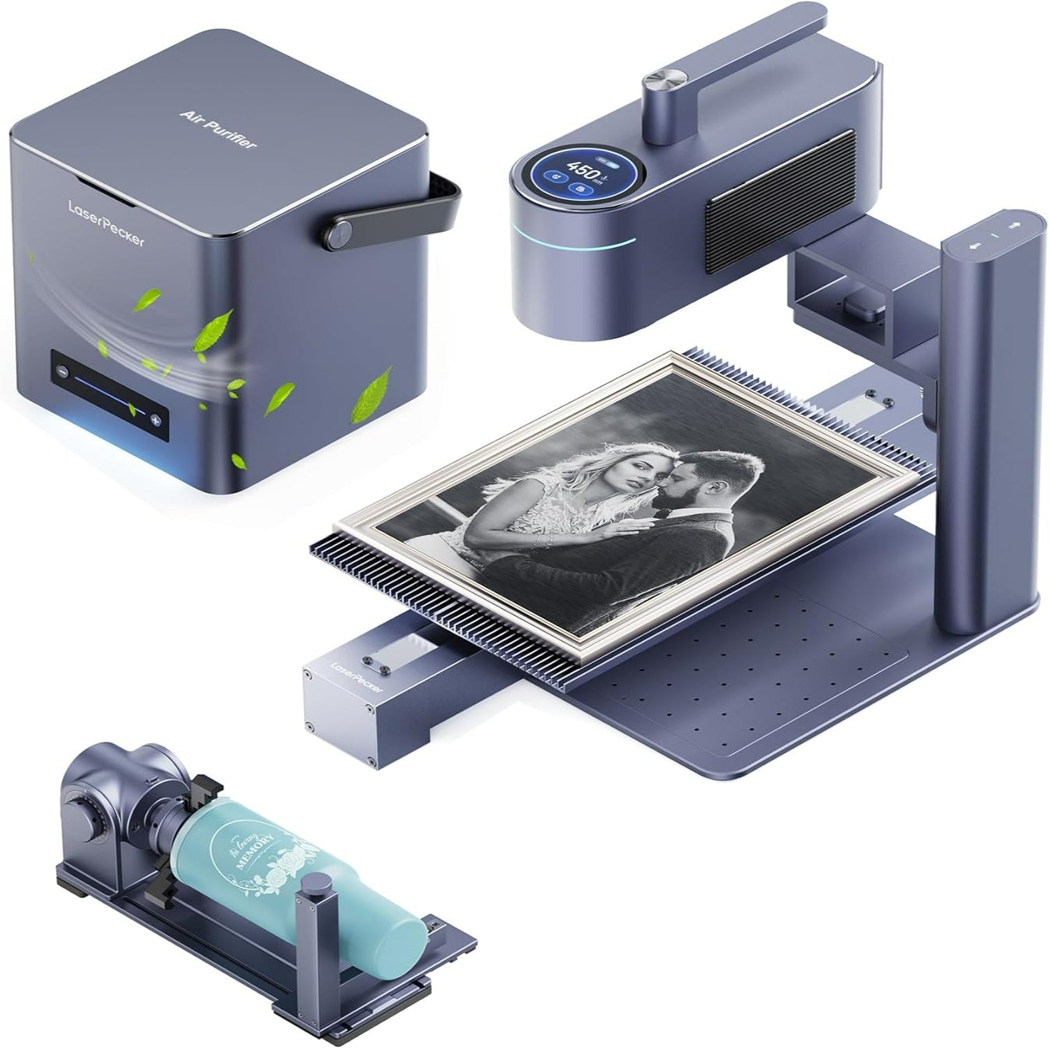 LaserPecker LP4 Dual-Laser Engraver – Best 8K Precision Laser
