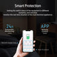 TONGOU SY1 Smart WiFi Switch | Timer, Energy Monitor, Alexa & Google Compatible | DIN Rail | Smart Life/Tuya App