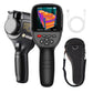 HT-18+ Thermal Imaging Camera 256x192 with Dual-Light Fusion | High-Res Infrared Camera for HVAC, Electrical, Plumbing & Home Inspection | -4°F to 1022°F Range