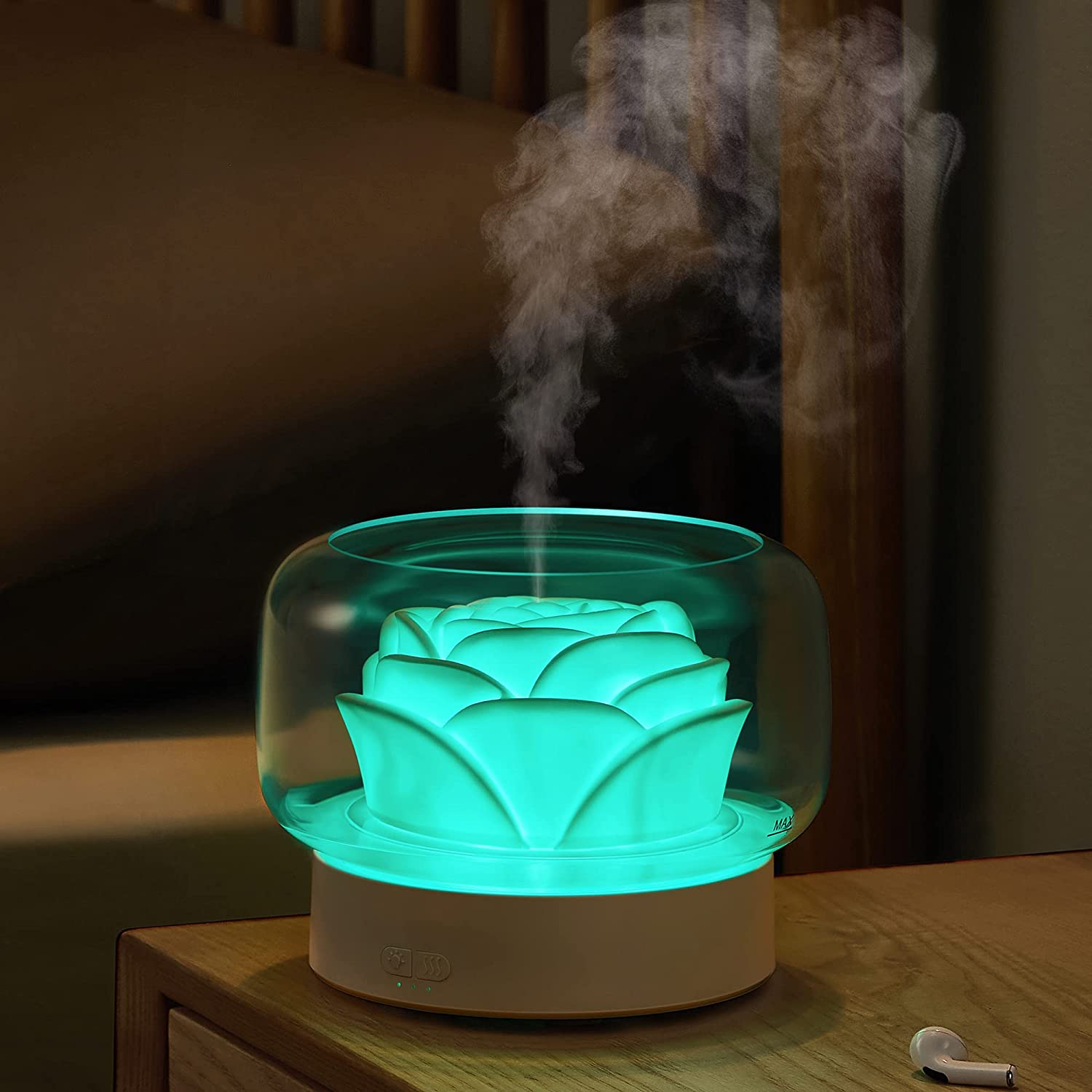 HIVAGI® Ultrasonic Mist Aroma Diffuser with 7 Color Light, 400ml Essen