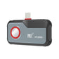 Hti HT-203U Thermal Camera for Android | 256x192 IR Resolution (512x384 Super Res) | 50Hz High Frame Rate Professional Infrared Imager for HVAC, Electrical & Building Inspection
