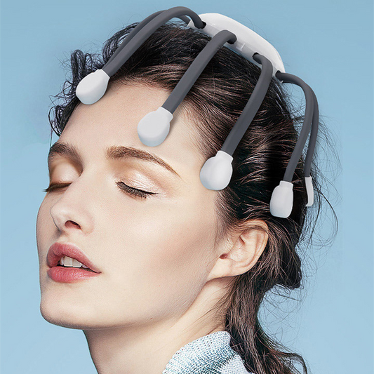 HIVAGI® Octopus Head Massager: Stress Relief and Relaxation - Electric Scalp Massager. - HIVAGI®