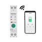 TAXNELE Tuya WiFi Smart Circuit Breaker 1-63A Adjustable | 230V DIN Rail Smart Energy Meter & Power Monitor with Over/Under Voltage Protection | Works with Smart Life, Alexa & Google Home
