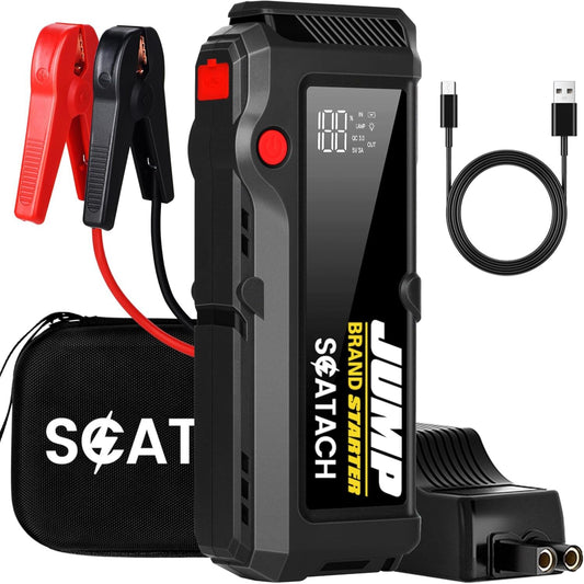 The Scatach 019 Car Jump Starter: Your Ultimate Roadside Companion.