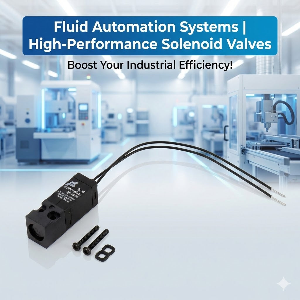 Willett PICO Solenoid Valve WA5210001177 | For 43S, 430, 460, 400 Series CIJ Inkjet Printers | Solvent Ink Compatible | High-Quality Printer Spare Part