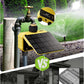 Solar Powered Smart WiFi Water Timer 2 Zone | HIVAGI® Irrigation Controller for Garden.