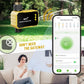 HIVAGI® Smart WiFi Water Timer – Solar + USB-C Powered, Brass Inlet, Alexa/Google Compatible.