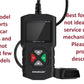 EDIAG KINGBOLEN YA201 OBD2 Scanner - Full Diagnostic Tool with Battery Test & Free Lifetime Updates.