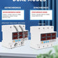 HIVAGI® 100A 3-Phase Voltage & Current Protector | SYNC/ASYNC Modes | Surge, Overload, Phase Loss Protection | Adjustable Over/Under Voltage & Overcurrent.