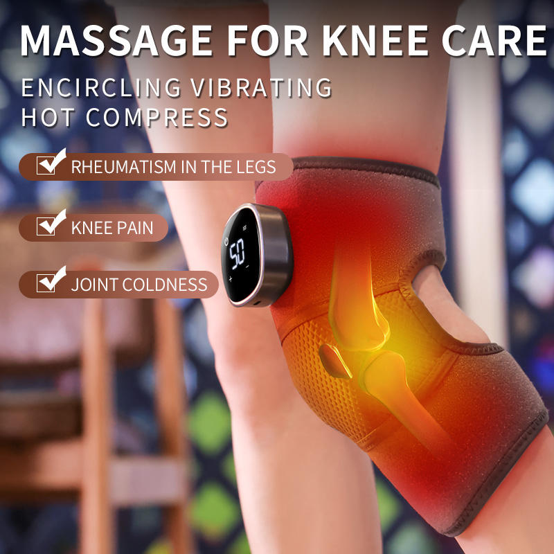 HIVAGI® Electric Heating Knee Massager | Heat Therapy, Vibration, and Joint Pain Relief. - HIVAGI®