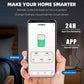 TAXNELE Tuya WiFi Smart Circuit Breaker 1-63A Adjustable | 230V DIN Rail Smart Energy Meter & Power Monitor with Over/Under Voltage Protection | Works with Smart Life, Alexa & Google Home