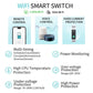 TONGOU SY2 63A Smart WiFi Relay Switch | DIN Rail Mount | Power Monitoring | TUYA App | Alexa & Google Home Compatible | No Hub Required