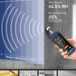 GOYOJO GS130 Pinless Moisture Meter for Wood, Drywall & Concrete | Non-Invasive Digital Water Leak Detector | USB-C Rechargeable Humidity Tester with Flashlight & LCD Display