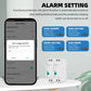 TAXNELE Tuya WiFi Smart Circuit Breaker 1-63A Adjustable | 230V DIN Rail Smart Energy Meter & Power Monitor with Over/Under Voltage Protection | Works with Smart Life, Alexa & Google Home