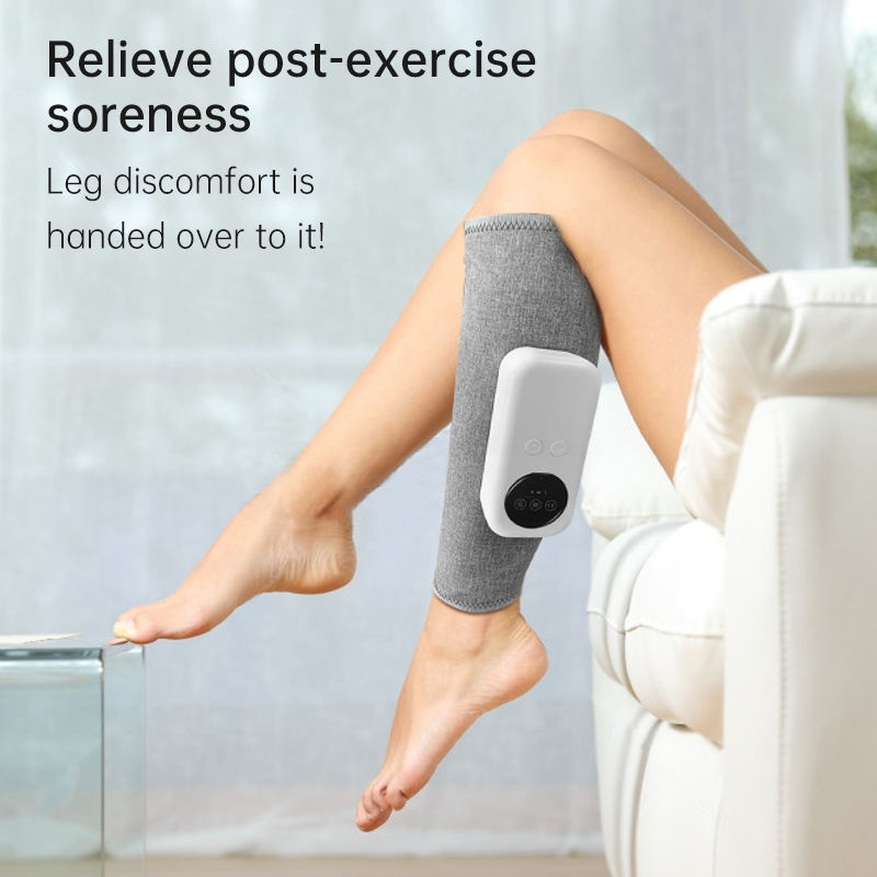 HIVAGI® Leg Massager with Heat, Air Compression Calf Massager, for Edema and Circulation and Muscles Relaxation. - HIVAGI®