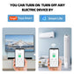 Taxnele Tuya WiFi Smart Circuit Breaker 63A 230V | Energy Meter, Voltmeter, Ammeter | Smart Life & Alexa Compatible