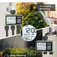 Best Automatic Garden Irrigation Timer with LCD Backlight | 3-Zone Digital Water Controller.