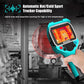 MILESEEY TR256A Thermal Imaging Camera, Handheld 256x192 IR Resolution Thermal Imager with 3.5" Screen, -20°C to 550°C, IP65 Waterproof, Auto Hot/Cold Spot Tracking, 10H Battery Life for HVAC, Electrical, Home Inspection