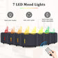 HIVAGI® Essential Oil Diffusers, 240ml Flame Air Diffuser Humidifier, with 7 Color Changing Modes for Bedroom Home, Office, Spa, Gym, etc. (Black) - HIVAGI®