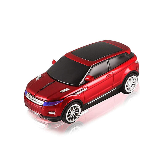 HIVAGI® Wireless Cool SUV Car Shape Mouse With USB Receiver (Red). - HIVAGI®